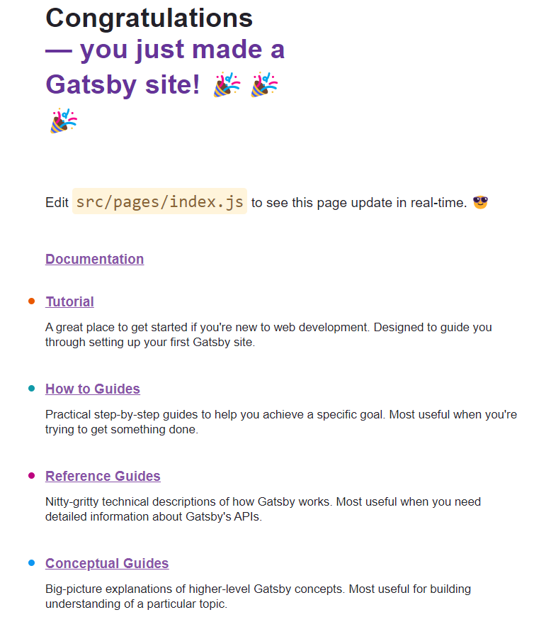 Install Gatsby on AlmaLinux HostnExtra